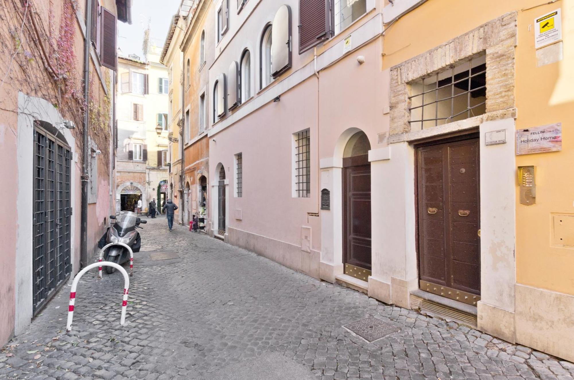 Studio Vicolo De Renzi Trastevere Rom Exteriör bild
